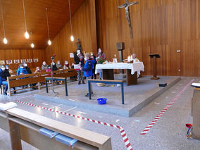 Patronatsfest in der St. Elisabeth Kirche in Merxhausen (Foto: Karl-Franz Thiede)